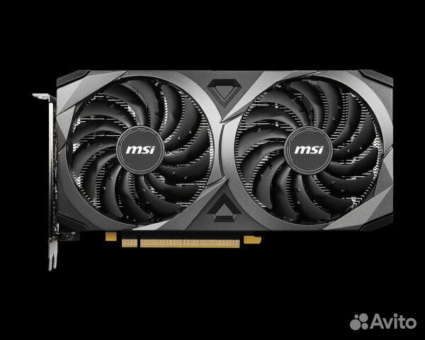 Видеокарта MSI nvidia GeForce RTX 3060 ventus 2X