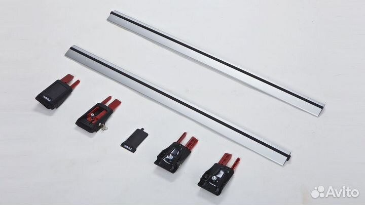 Багажник на крышу Skoda Roomster бесшумный Shark