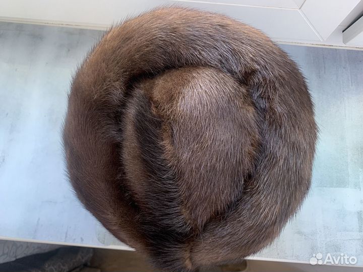 Женская норковая шапка