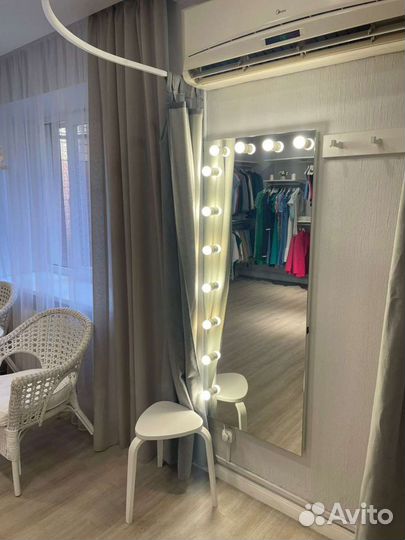 Зеркала с подсветкой, панно, гримерные зеркала