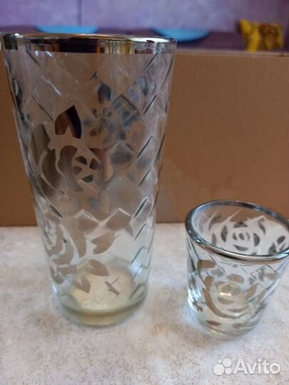 Стопка+стакан СССР