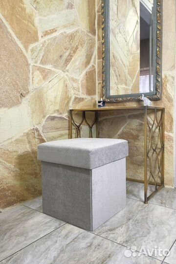 Пуф складной из микровельвета