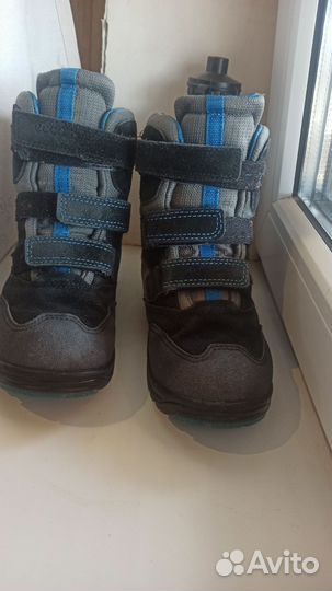 Зимние ботинки ecco