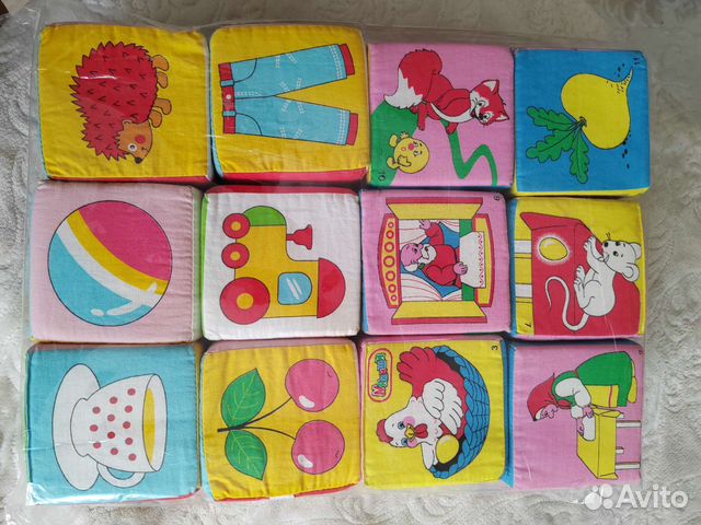 Кубики мякиши