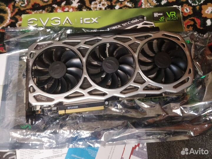 Видеокарта evga GeForce GTX 1080 Ti FTW3 gaming