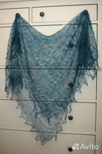 Оренбургская пуховая паутинка новая