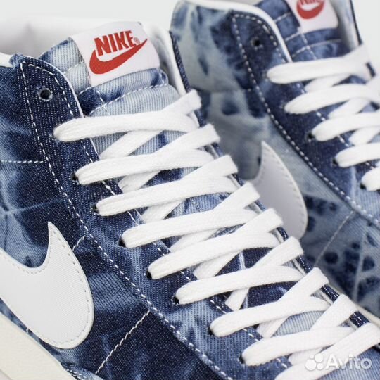 Кроссовки Nike Blazer Mid 77 Washed Denim Wmns Blu