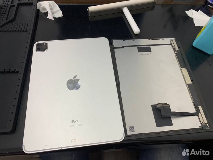 Замена стекла сенсора на дисплее Apple iPad