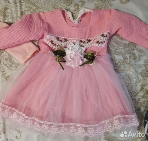 Платье и обувь для девочки