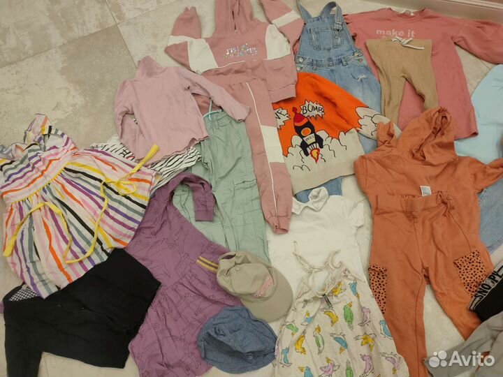 Вещи пакетом на девочку