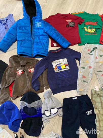 Пакет одежды для мальчика 110-116