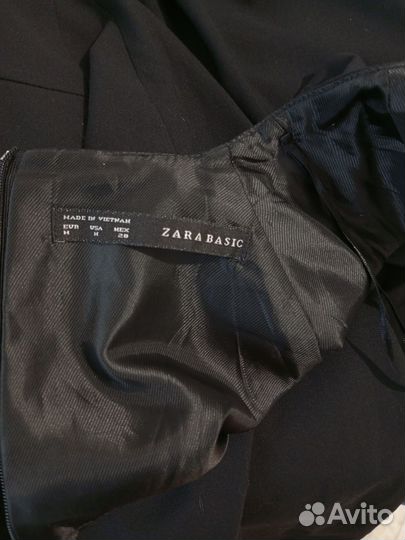 Новое чёрное платье футляр Zara