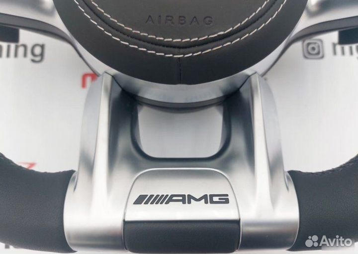 Руль E63 AMG Кожа на E-Class W213