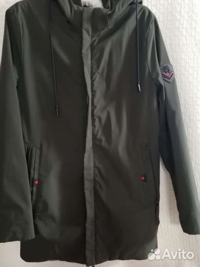 Куртка демисезонная подросковая удлиненная