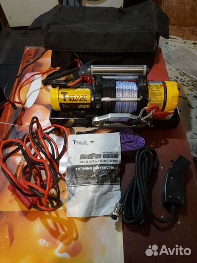 Переносная лебедка т макс 2500