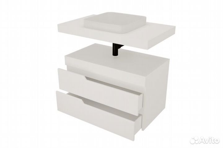 Тумба под раковину подвесная Морель