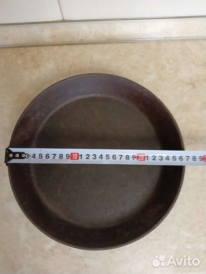 Чугунная сковорода б/у СССР