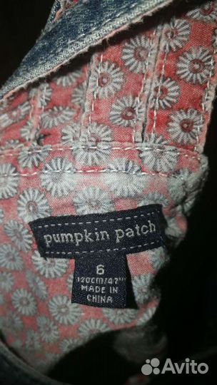 Комбинезон джинсовый 116