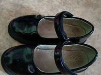 Туфли для девочки 28 размер черные