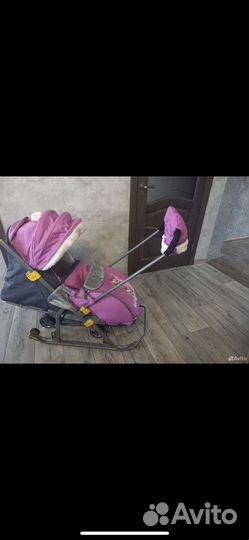 Коляска санки