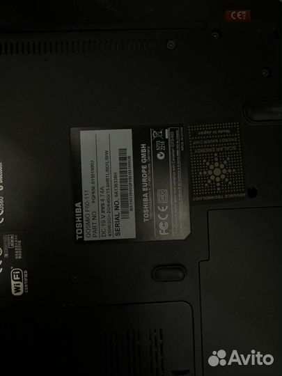 Ноутбук toshiba qosmio
