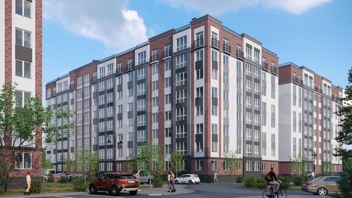 2-к. квартира, 69,3 м², 5/8 эт.