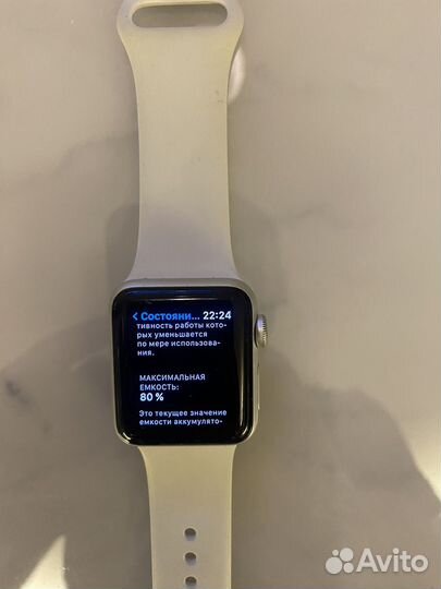 Часы apple watch 3 38 mm