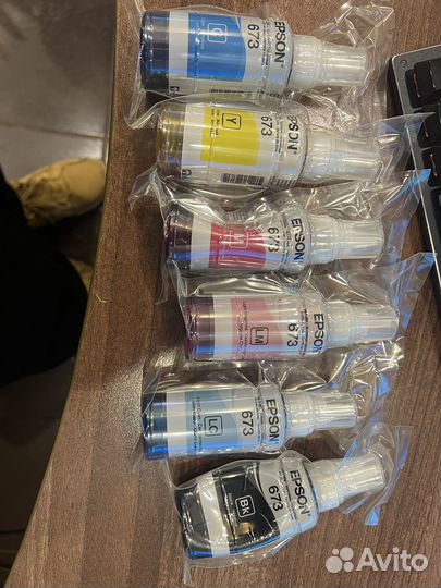 Чернила epson 673 оригинал