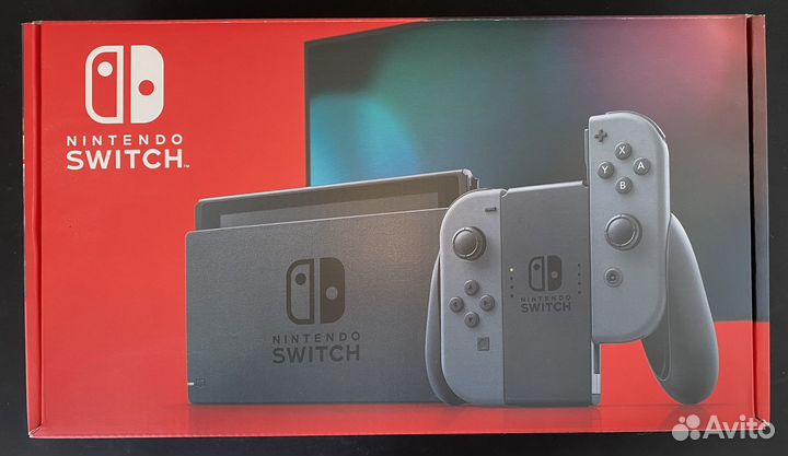 Nintendo switch rev.2 с играми
