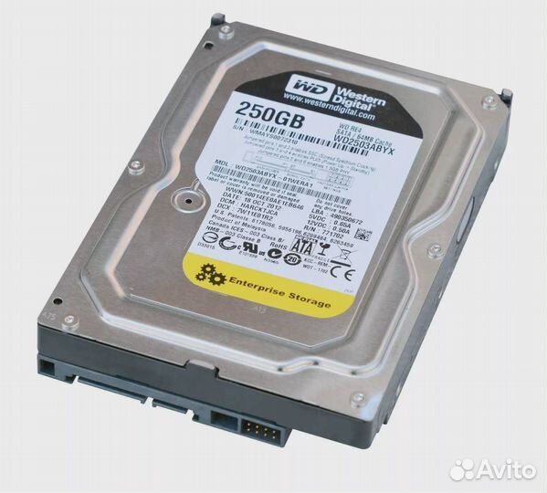 HDD, WD, WD2503abyx, SATA, 3,5