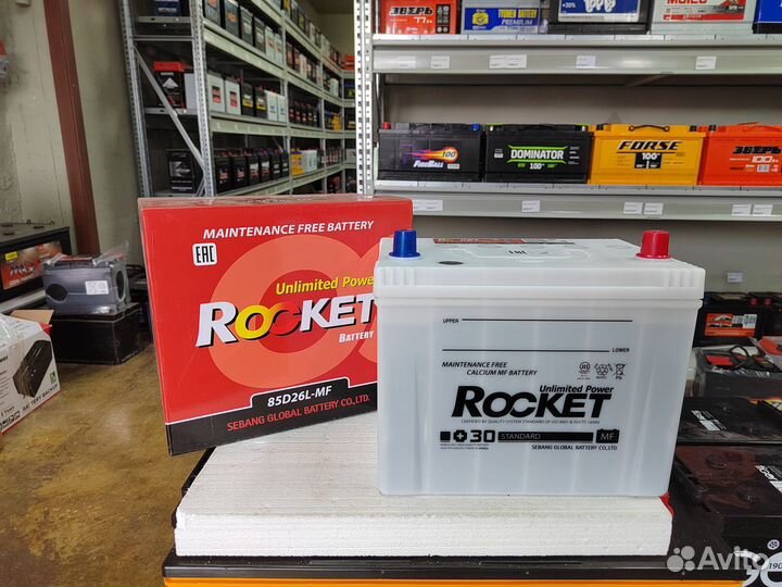 Аккумулятор Rocket MF 80 Ач обр 670 А