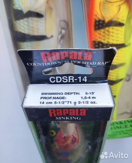 Воблеры Rapala DUO