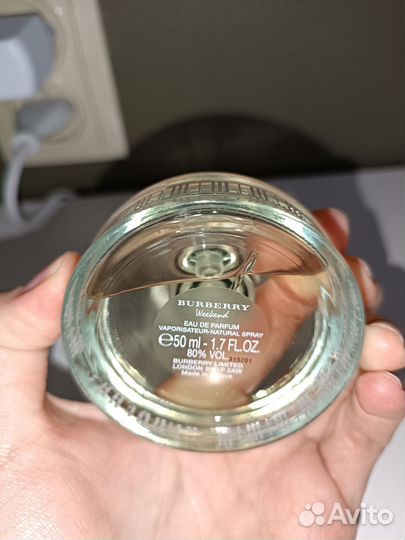 Туалетная вода burberry weekend 50 мл