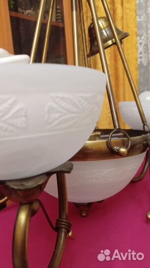 Люстра подвесная потолочная