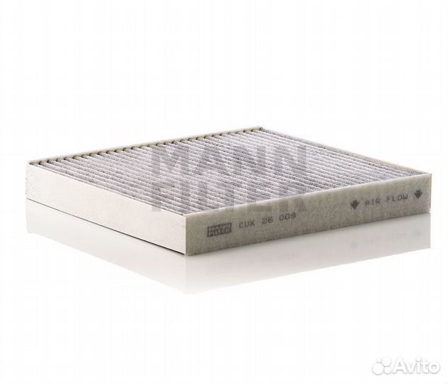 Фильтр салона угольный CUK26009 mann-filter
