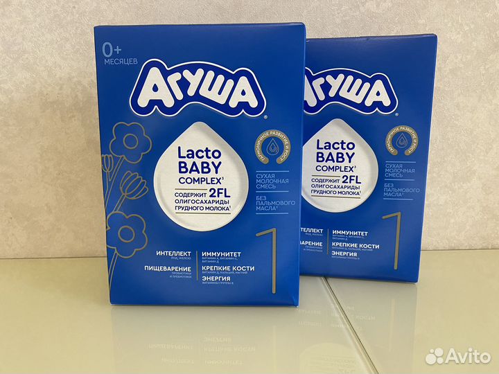 Сухая молочная смесь Агуша Lacto Baby Complex 1