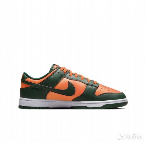 Кроссовки Nike Dunk Low Retro Miami Hurricanes