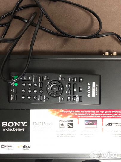 Dvd плеер sony