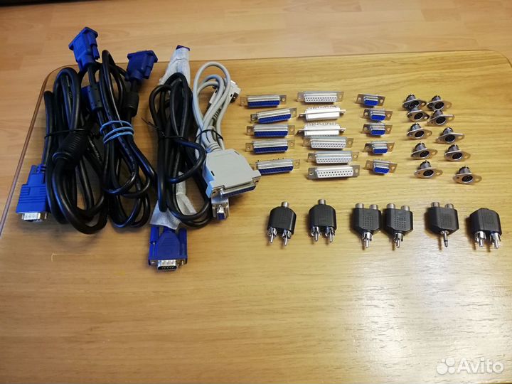 Переходники, гнезда, кабели