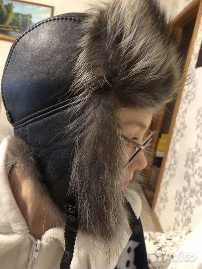 Шапка новая меховая для мальчика