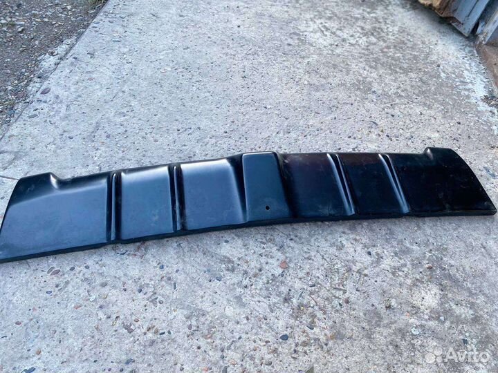 Сплиттеры и диффузор на задний бампер legacy br