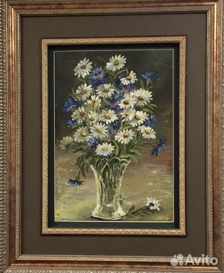 Картина маслом букет