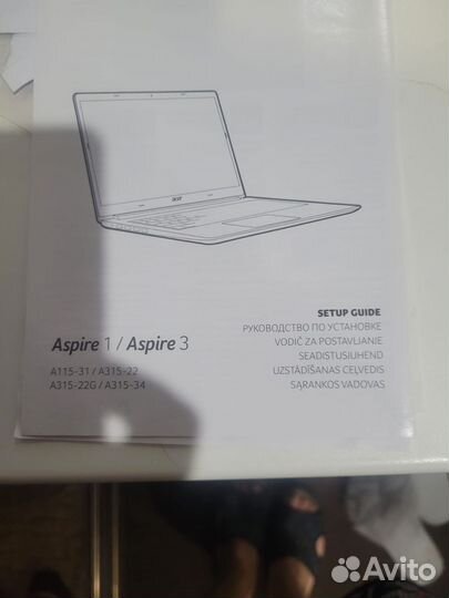 Ноутбук acer aspire 3