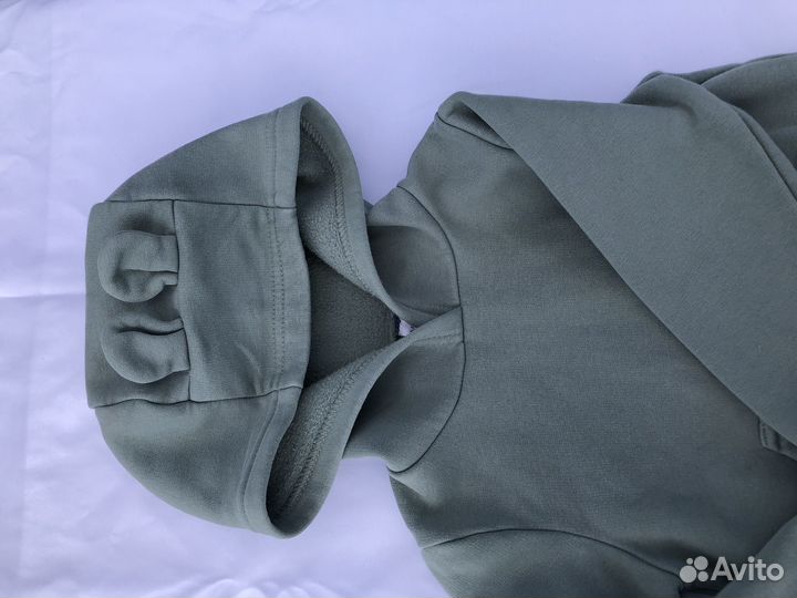 Костюм футер детский теплый 86