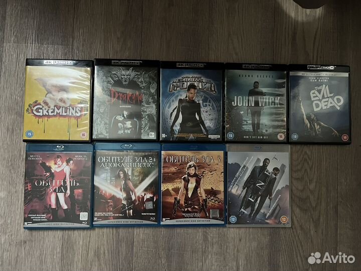 Blu ray диски фильмы 4k