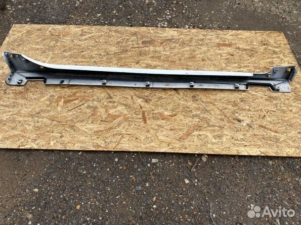 KIA stinger накладка на порог пластиковая