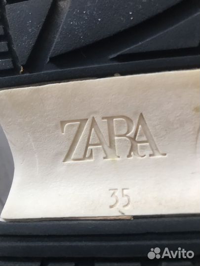 Ботинки чулки Zara 35р