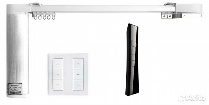 Моторизованный карниз для штор(электрокарниз)