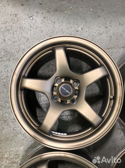 Диски 15х7 бронза матовая 4x100