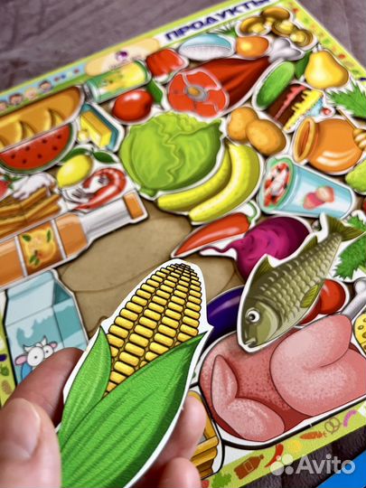 Деревянные пазлы вкладыши пакетом